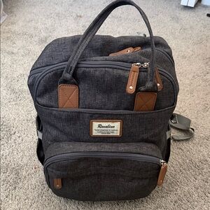 Baby Gray Diaper Bagpack